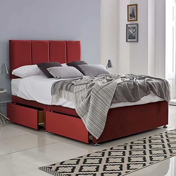 Divan King Size Bed 5ft | Including Mattress & Headboard