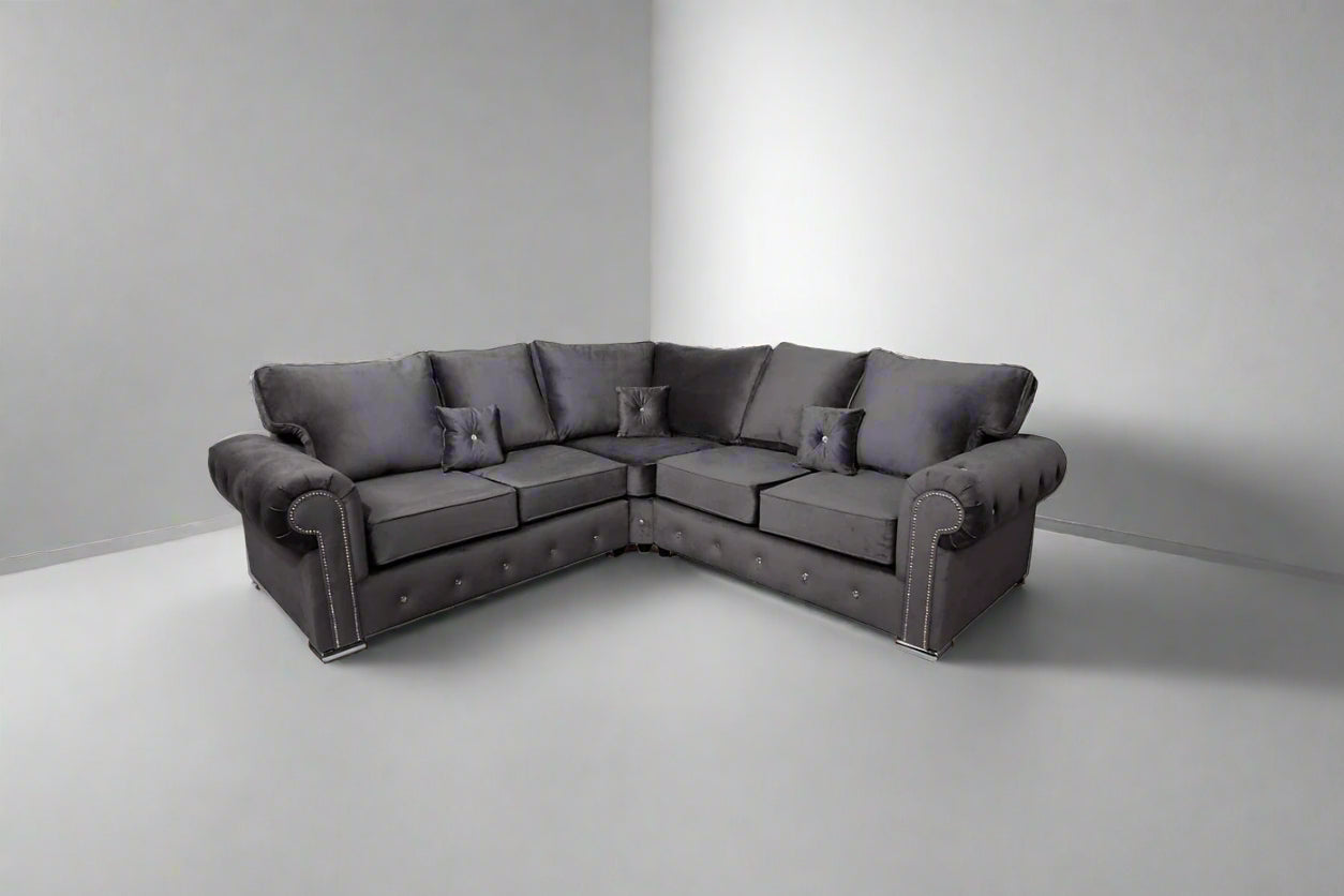 Olympia Full Back Sofa | Including Footstool