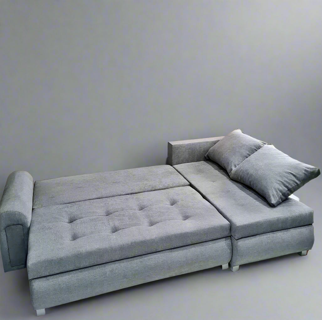 Belin Sofa Bed | 3 Seater Corner Storage Sofa Bed | L-Shape Sofa Bed
