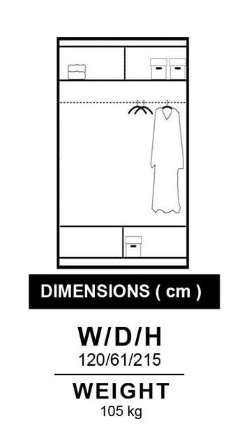 Nicole Sliding Door Wardrobe | Including Mirrors