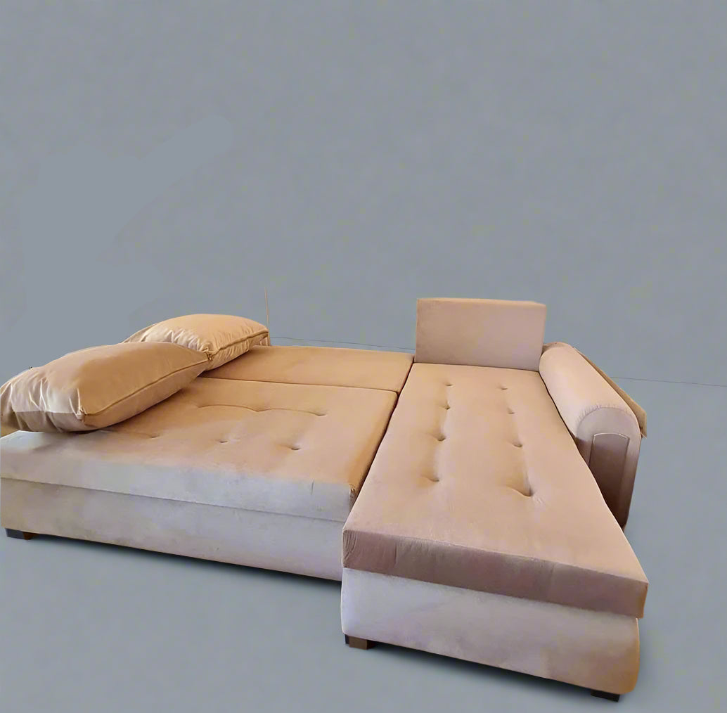 Belin Sofa Bed | 3 Seater Corner Storage Sofa Bed | L-Shape Sofa Bed