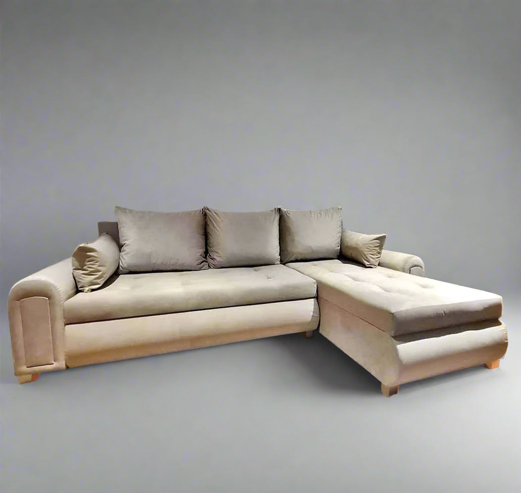 Belin Sofa Bed | 3 Seater Corner Storage Sofa Bed | L-Shape Sofa Bed