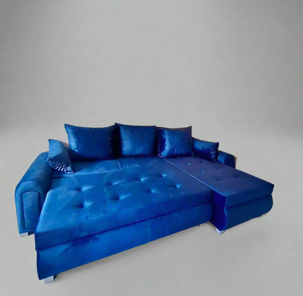 Belin Sofa Bed | 3 Seater Corner Storage Sofa Bed | L-Shape Sofa Bed