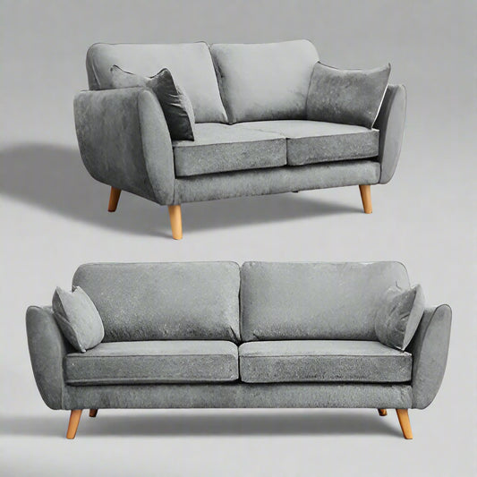 Zinc Sofa | Including Footstool