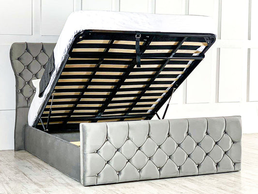 Oxford Bed Ottoman Storage | Including Mattress