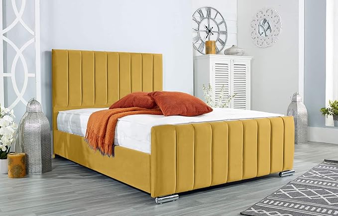 Panel Line Ottoman Bed | Including Mattress