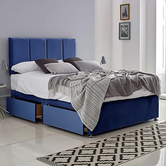 Divan King Size Bed 5ft | Including Mattress & Headboard