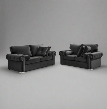 Olympia Full Back Sofa | Including Footstool