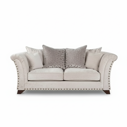 Harrison Scatter Back Sofa | With Footstool