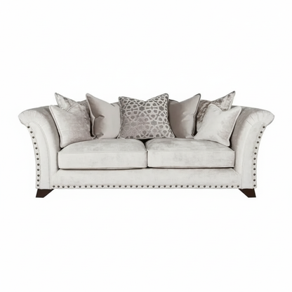 Harrison Scatter Back Sofa | With Footstool