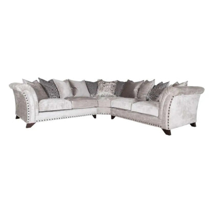 Harrison Scatter Back Sofa | With Footstool