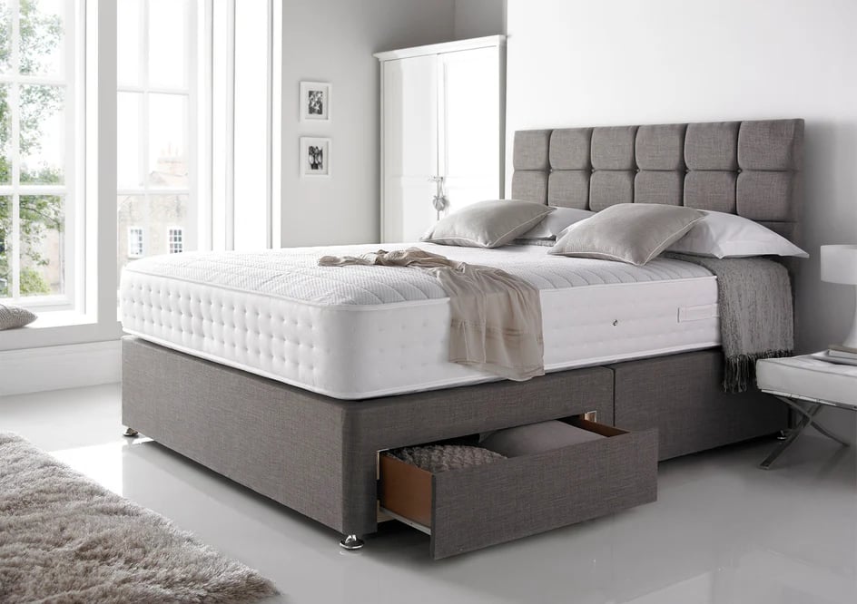 Divan Super King Size Bed 6ft | Including Mattress & Headboard