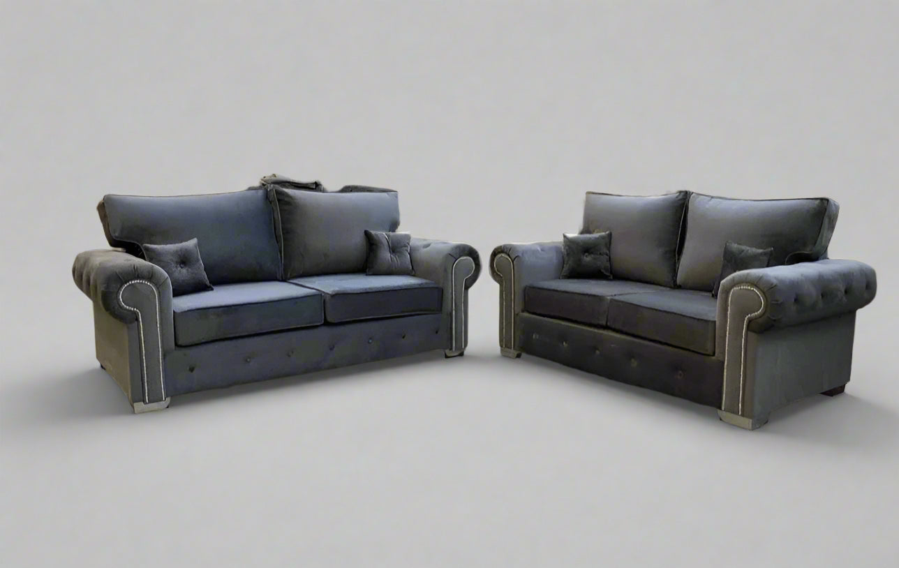 Olympia Full Back Sofa | Including Footstool