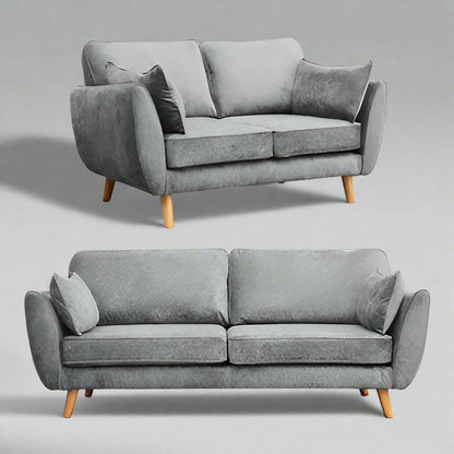 Zinc Sofa | Including Footstool